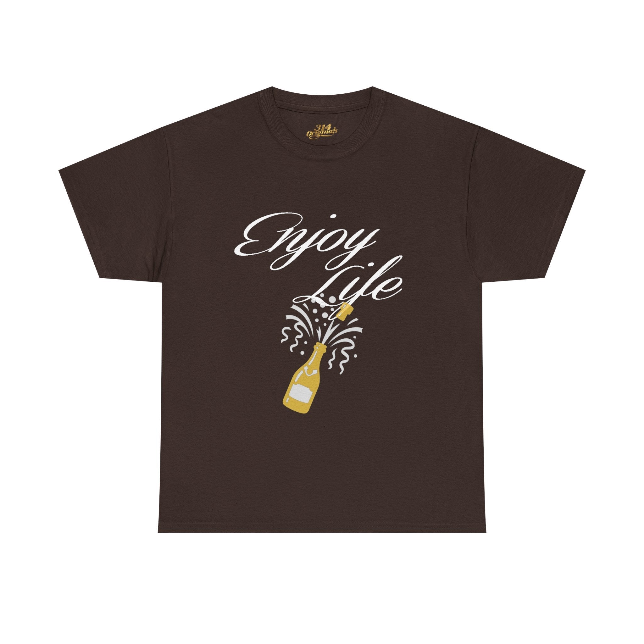 "Enjoy Life" Unisex Heavy Cotton Tee - 314 Originals
