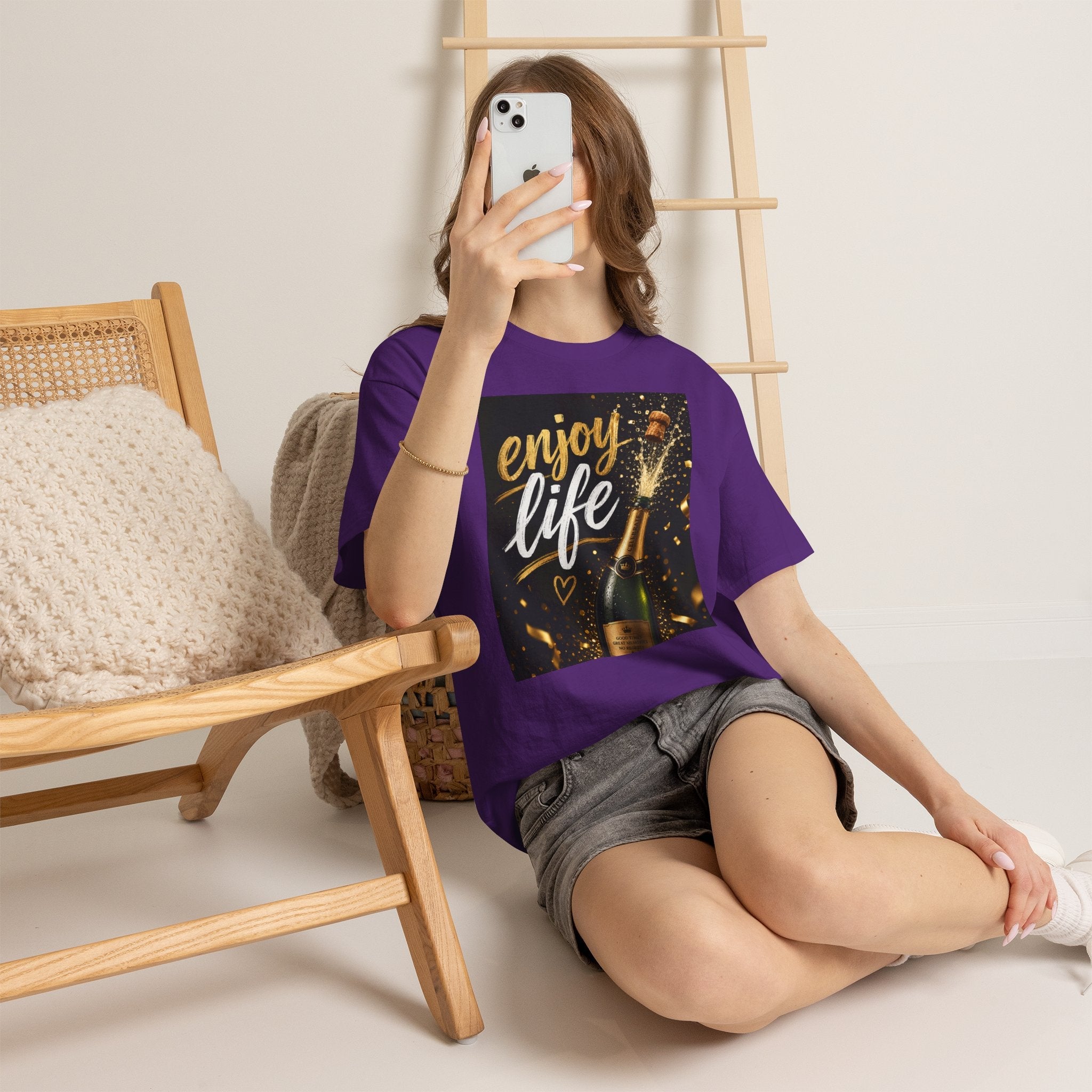 "Enjoy Life" Unisex Heavy Cotton Tee - 314 Originals