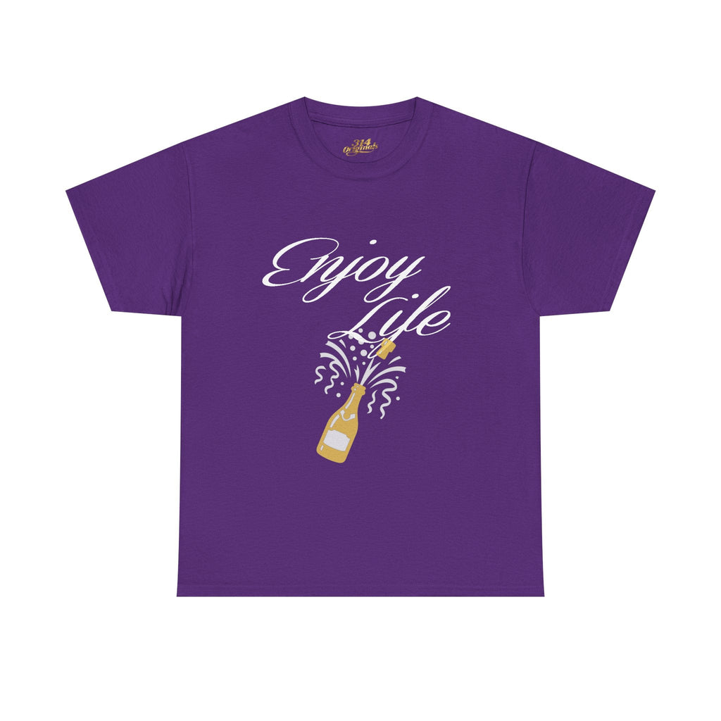 "Enjoy Life" Unisex Heavy Cotton Tee - 314 Originals