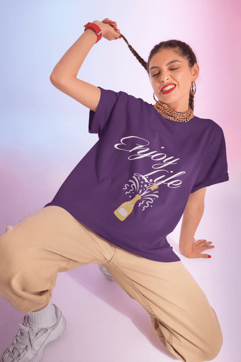 "Enjoy Life" Unisex Heavy Cotton Tee - 314 Originals