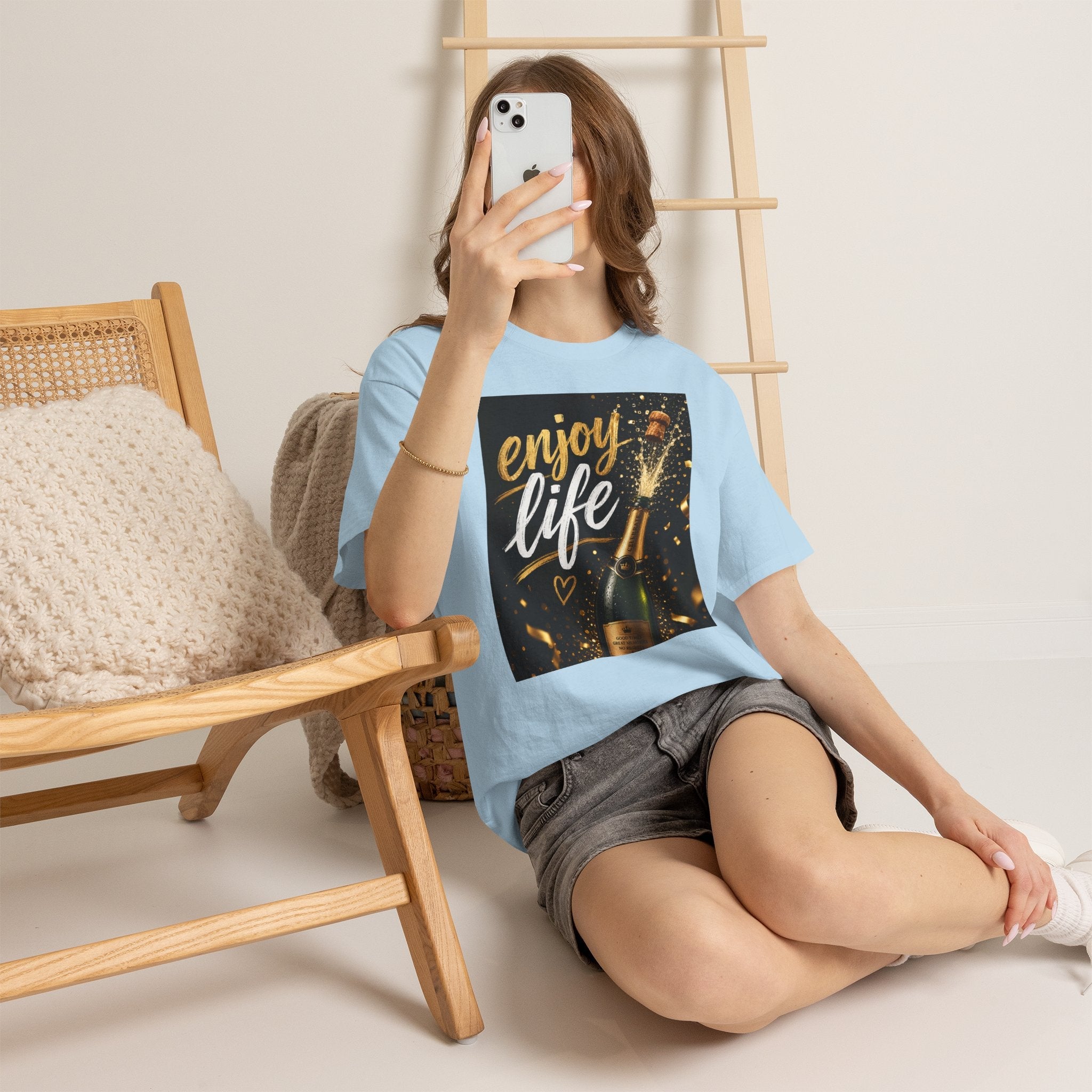 "Enjoy Life" Unisex Heavy Cotton Tee - 314 Originals