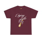 "Enjoy Life" Unisex Heavy Cotton Tee - 314 Originals