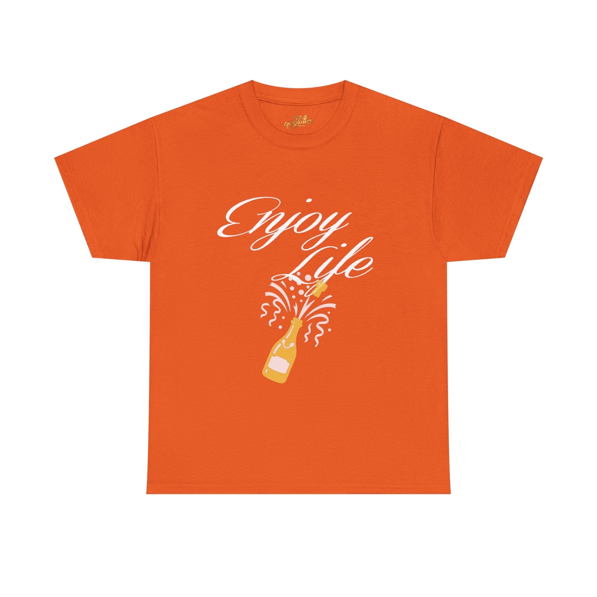 "Enjoy Life" Unisex Heavy Cotton Tee - 314 Originals