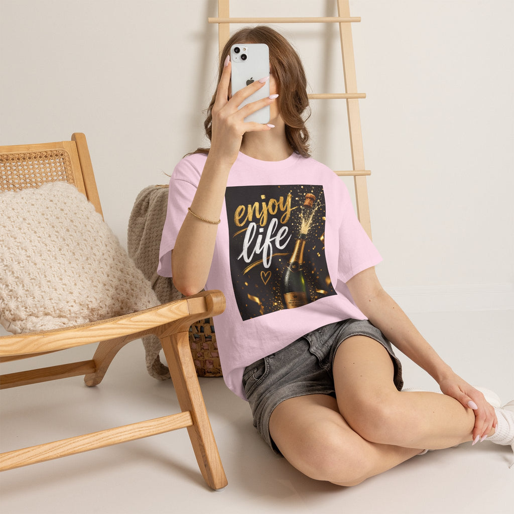 "Enjoy Life" Unisex Heavy Cotton Tee - 314 Originals