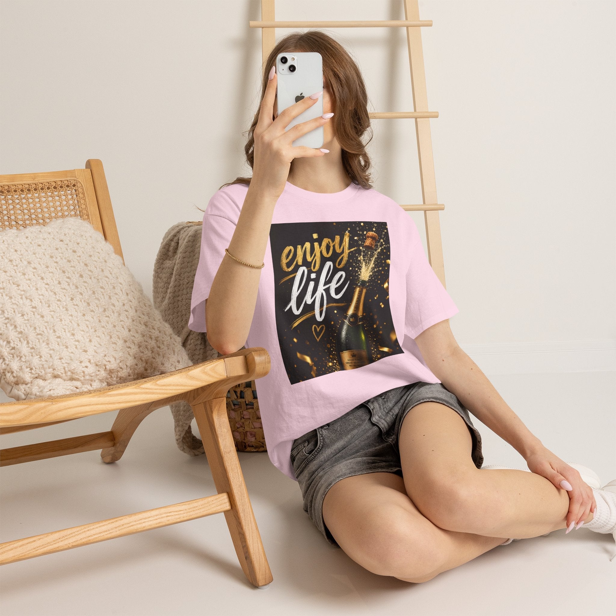 "Enjoy Life" Unisex Heavy Cotton Tee - 314 Originals