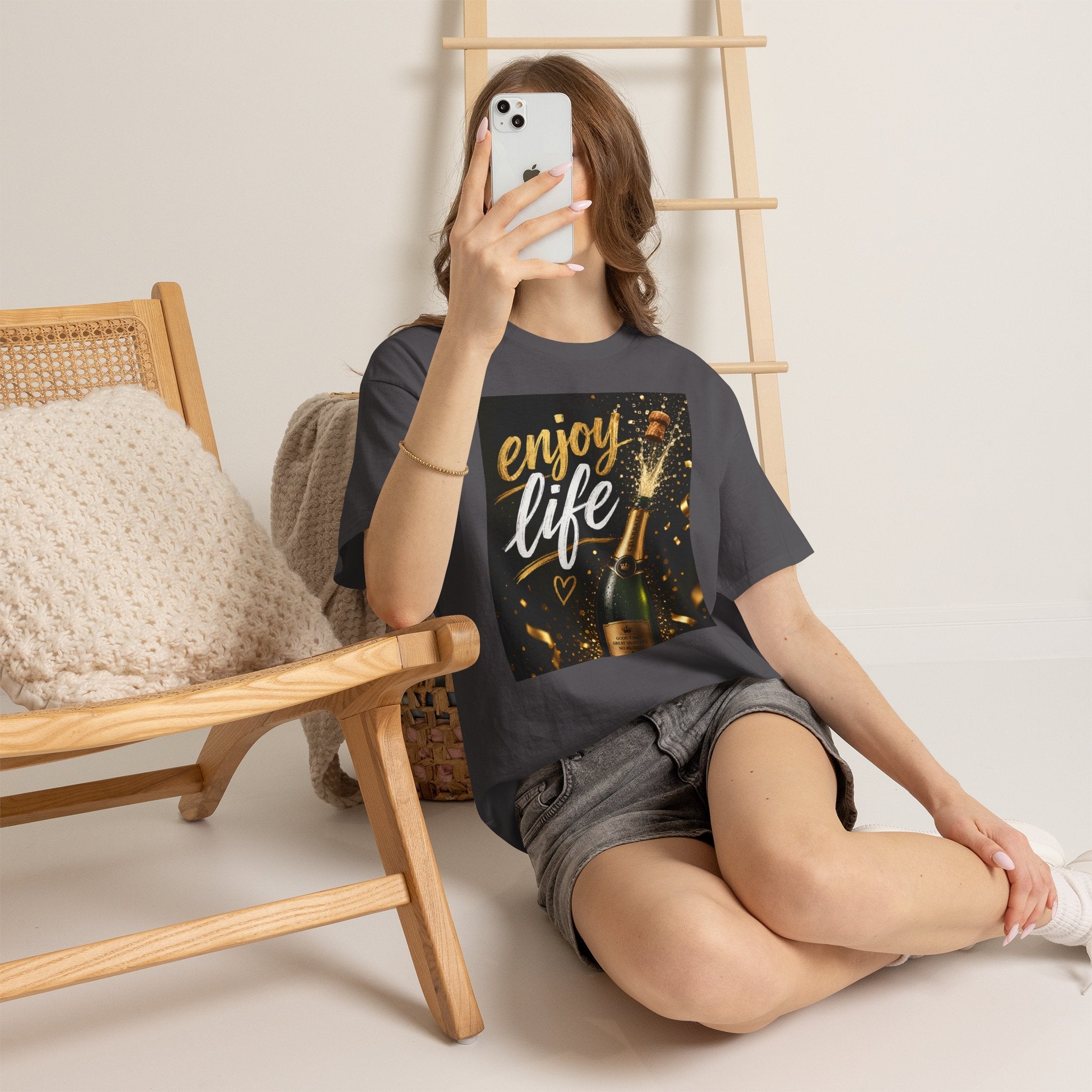 "Enjoy Life" Unisex Heavy Cotton Tee - 314 Originals