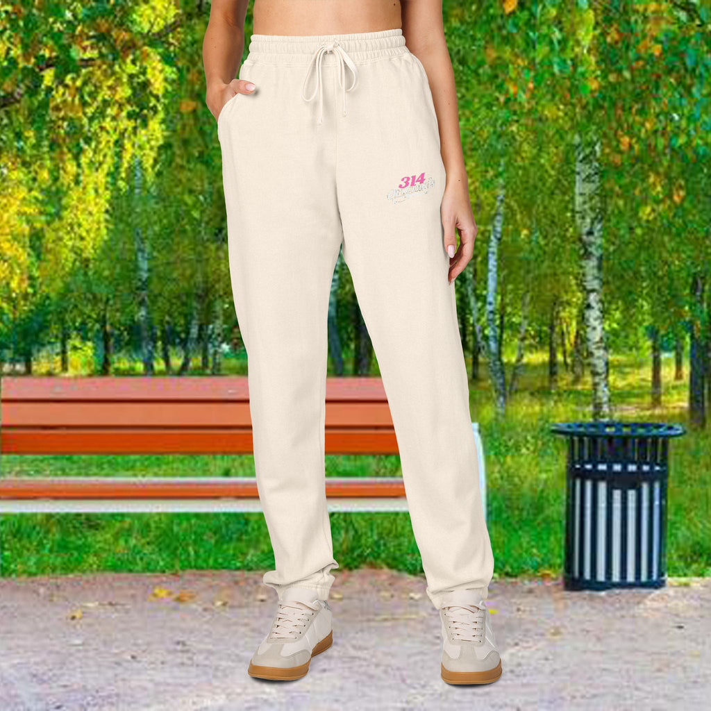 Fleece Sweatpants — Cozy Garment-Dyed Lounge Pants - 314 Originals