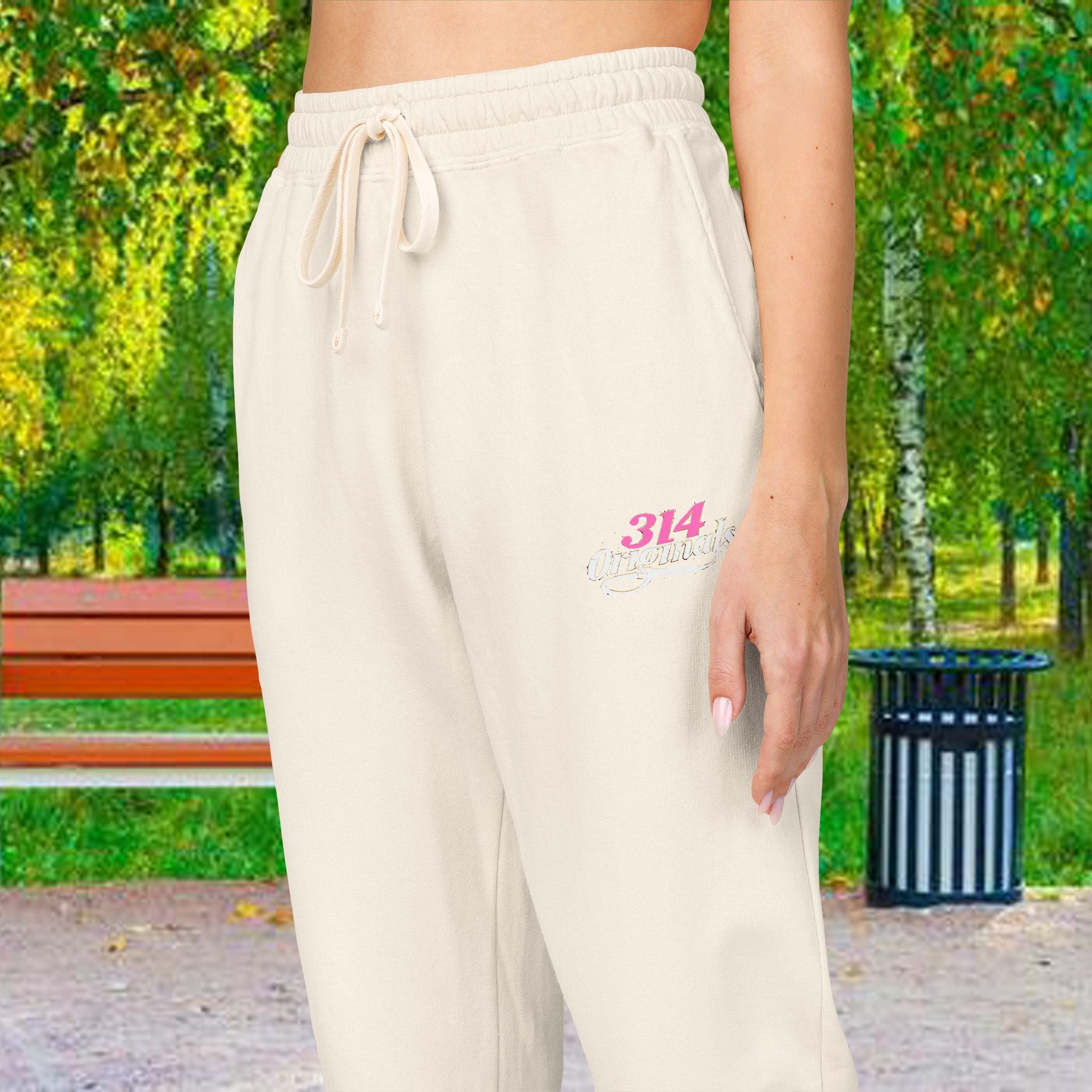 Fleece Sweatpants — Cozy Garment-Dyed Lounge Pants - 314 Originals