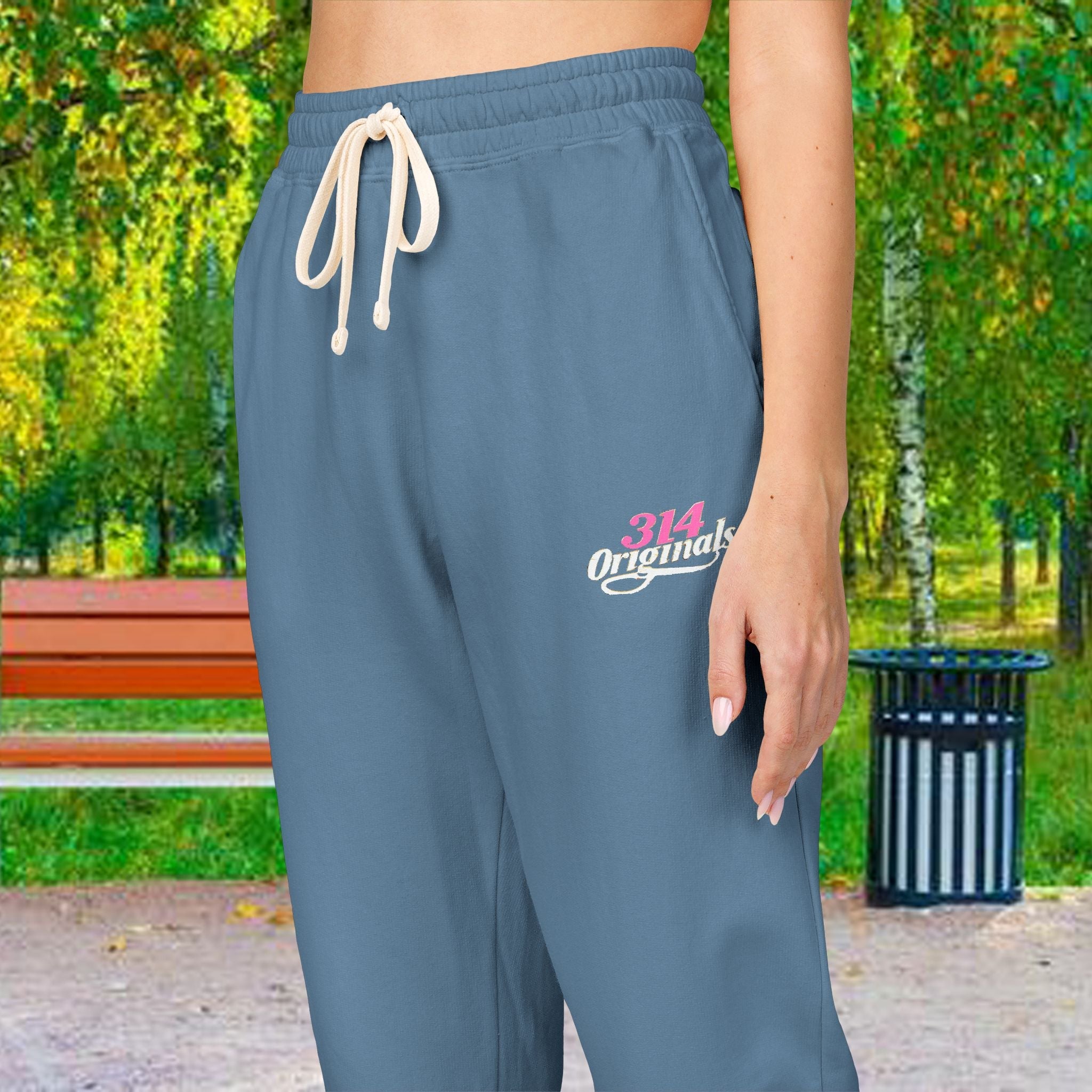 Fleece Sweatpants — Cozy Garment-Dyed Lounge Pants - 314 Originals