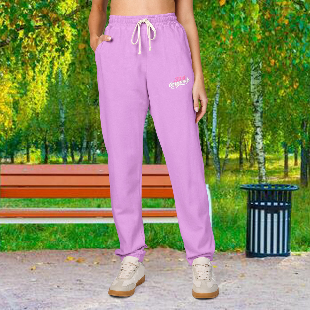 Fleece Sweatpants — Cozy Garment-Dyed Lounge Pants - 314 Originals