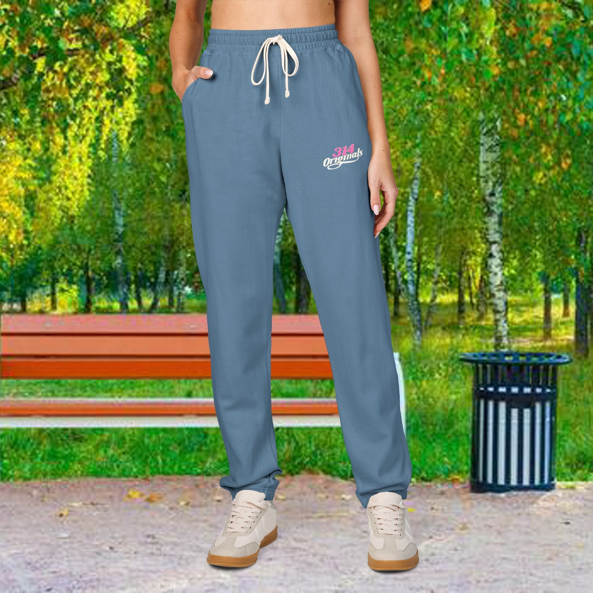 Fleece Sweatpants — Cozy Garment-Dyed Lounge Pants - 314 Originals