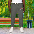 Fleece Sweatpants with Retro Script Chest Logo - 314 Originals