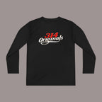 Franklin Silhouette Youth Long Sleeve Tee — '314 Originals' Back Graphic - 314 Originals