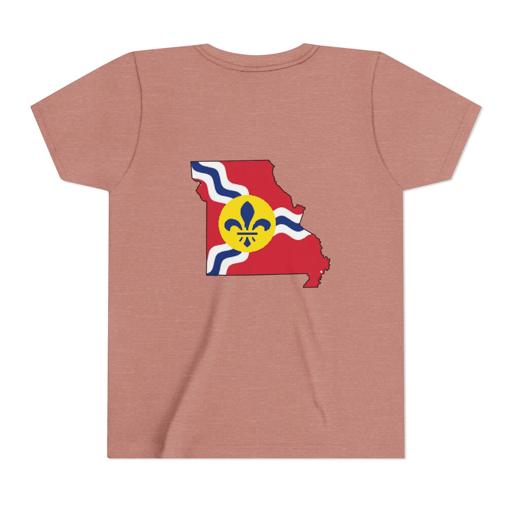 "From the Lou and I'm... Proud" St. Louis Flag Kids Shirt - 314 Originals