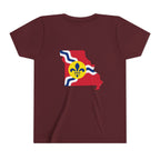 "From the Lou and I'm... Proud" St. Louis Flag Kids Shirt - 314 Originals