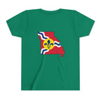 "From the Lou and I'm... Proud" St. Louis Flag Kids Shirt - 314 Originals