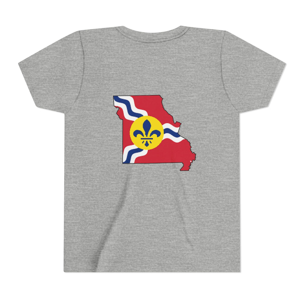 "From the Lou and I'm... Proud" St. Louis Flag Kids Shirt - 314 Originals