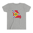 "From the Lou and I'm... Proud" St. Louis Flag Kids Shirt - 314 Originals
