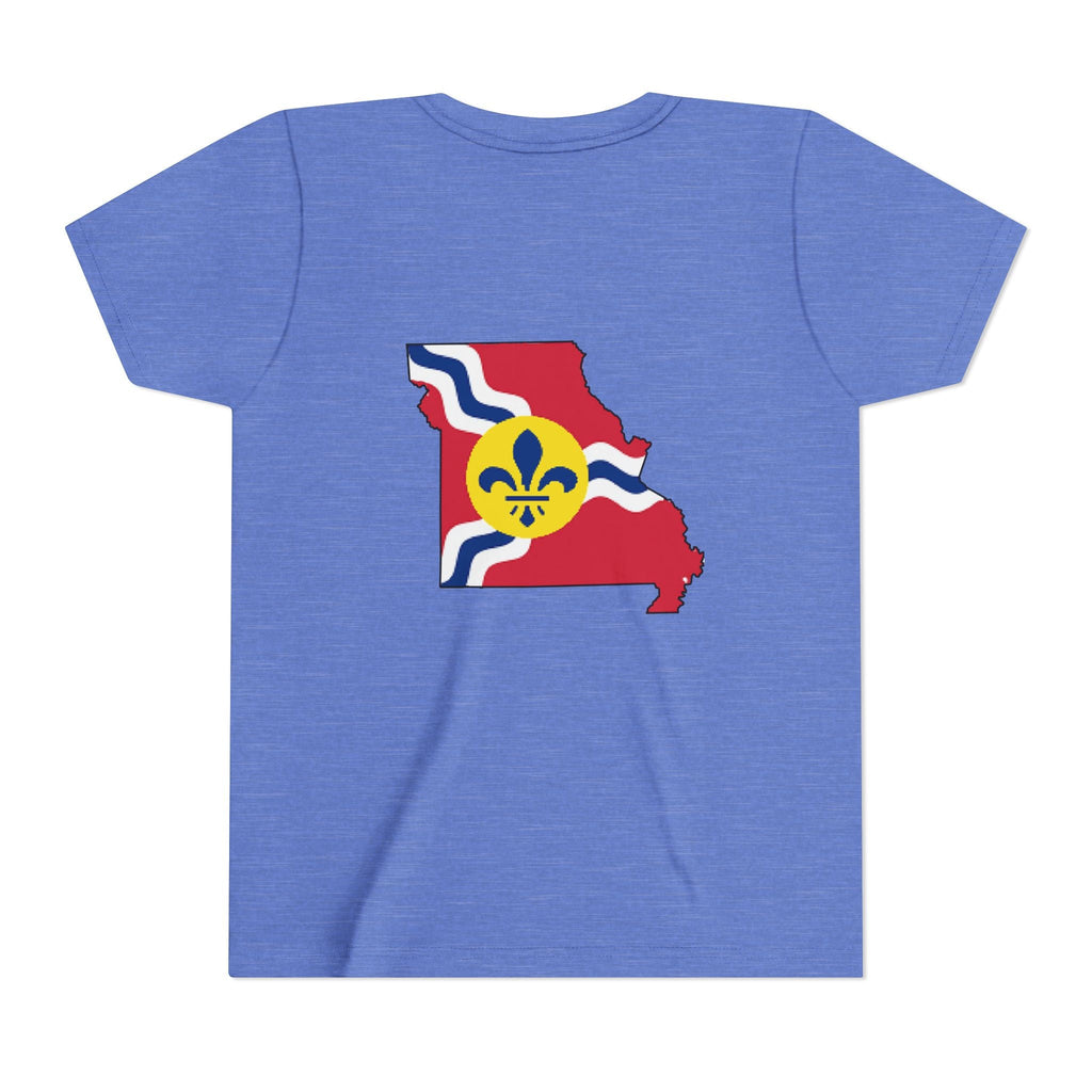 "From the Lou and I'm... Proud" St. Louis Flag Kids Shirt - 314 Originals