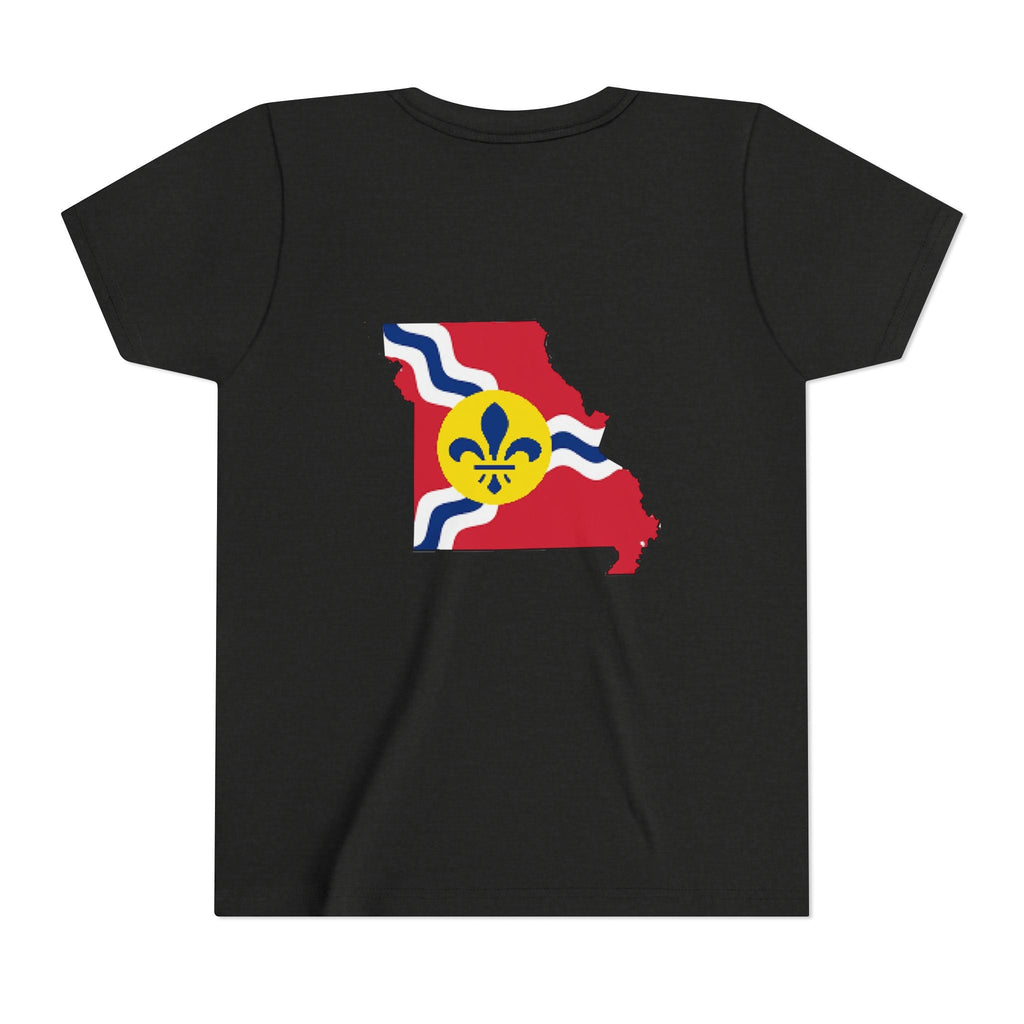 "From the Lou and I'm... Proud" St. Louis Flag Kids Shirt - 314 Originals
