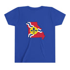 "From the Lou and I'm... Proud" St. Louis Flag Kids Shirt - 314 Originals