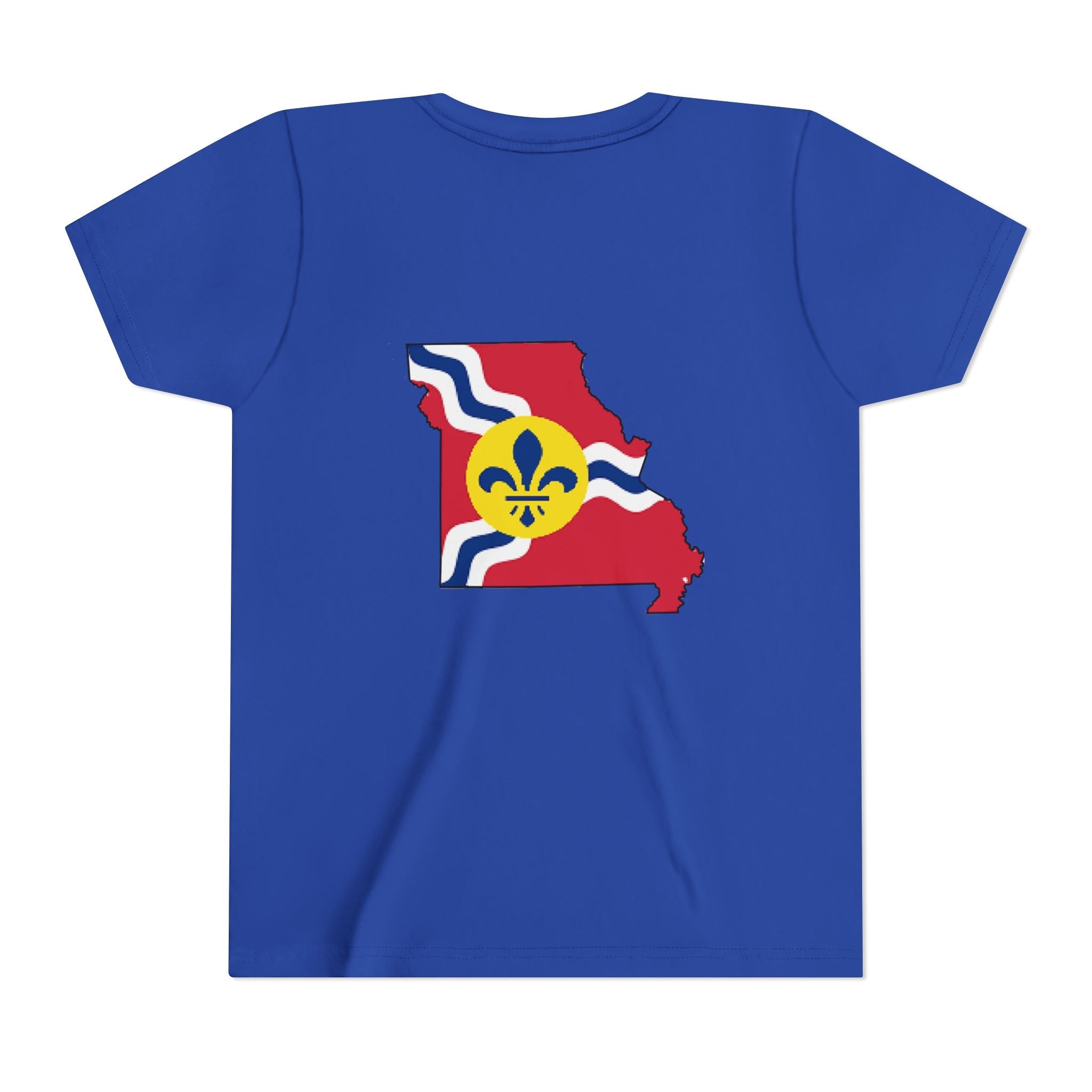 "From the Lou and I'm... Proud" St. Louis Flag Kids Shirt - 314 Originals
