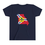 "From the Lou and I'm... Proud" St. Louis Flag Kids Shirt - 314 Originals