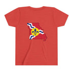 "From the Lou and I'm... Proud" St. Louis Flag Kids Shirt - 314 Originals