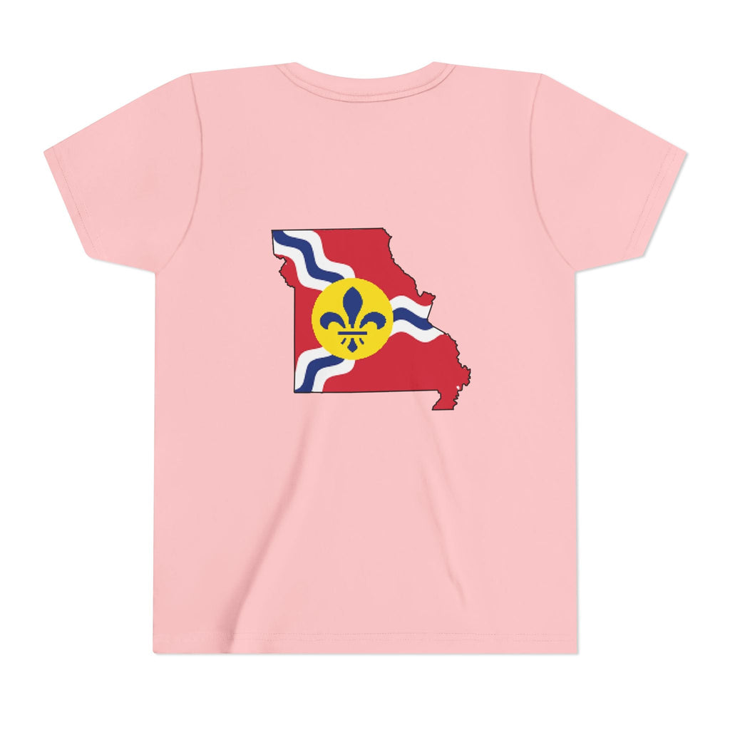 "From the Lou and I'm... Proud" St. Louis Flag Kids Shirt - 314 Originals