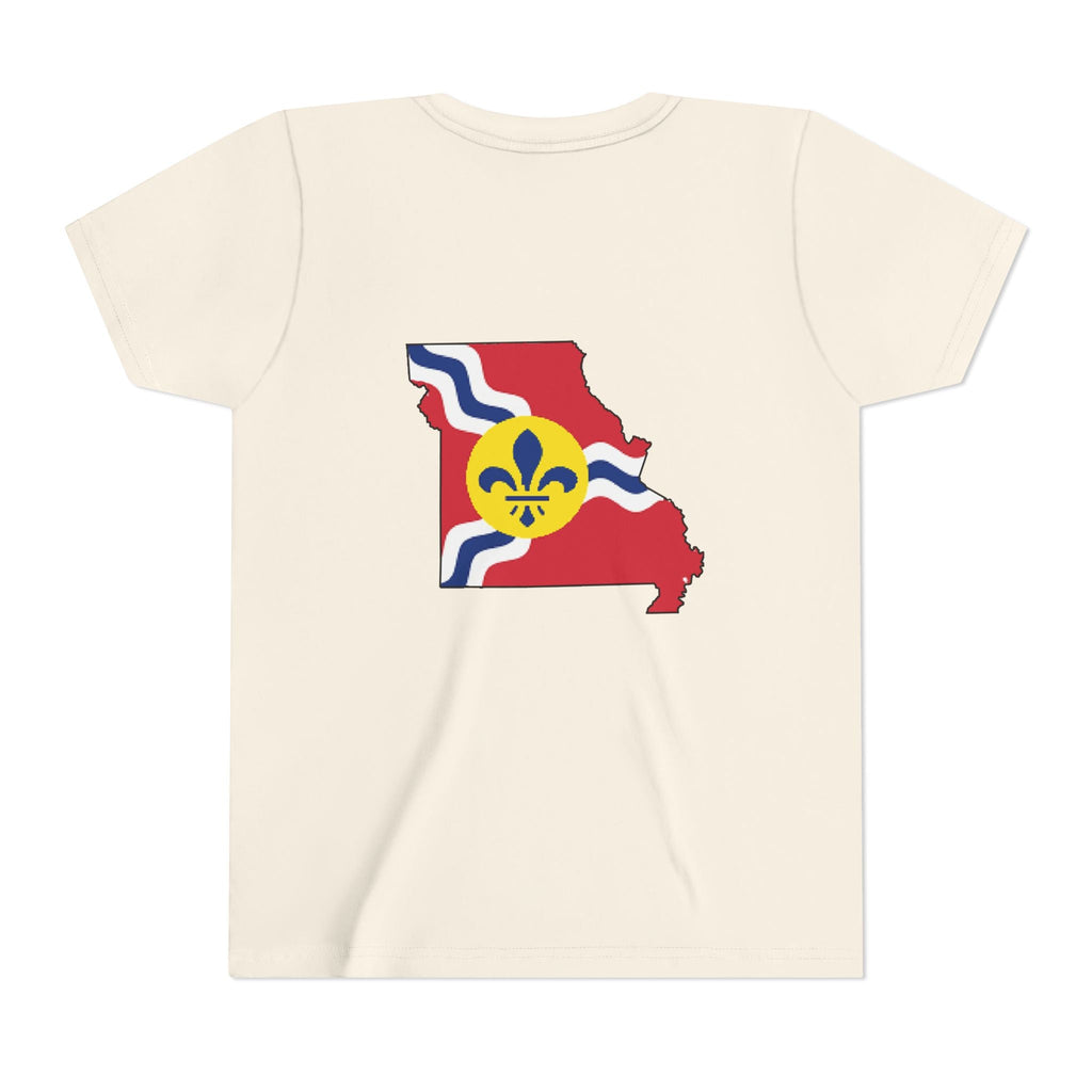 "From the Lou and I'm... Proud" St. Louis Flag Kids Shirt - 314 Originals