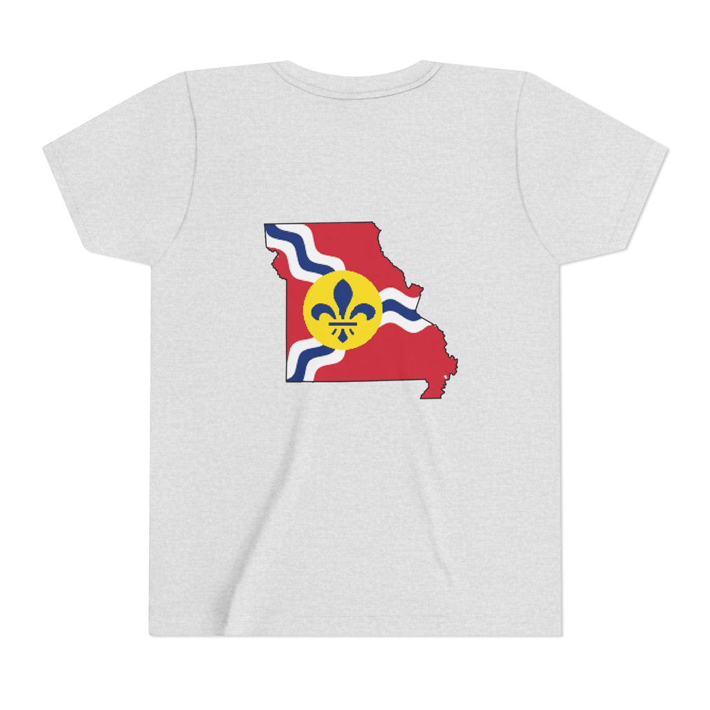 "From the Lou and I'm... Proud" St. Louis Flag Kids Shirt - 314 Originals