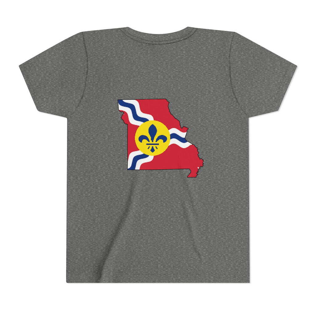 "From the Lou and I'm... Proud" St. Louis Flag Kids Shirt - 314 Originals
