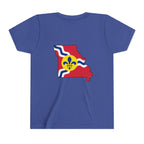 "From the Lou and I'm... Proud" St. Louis Flag Kids Shirt - 314 Originals
