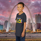 "From the Lou and I'm... Proud" St. Louis Flag Kids Shirt - 314 Originals