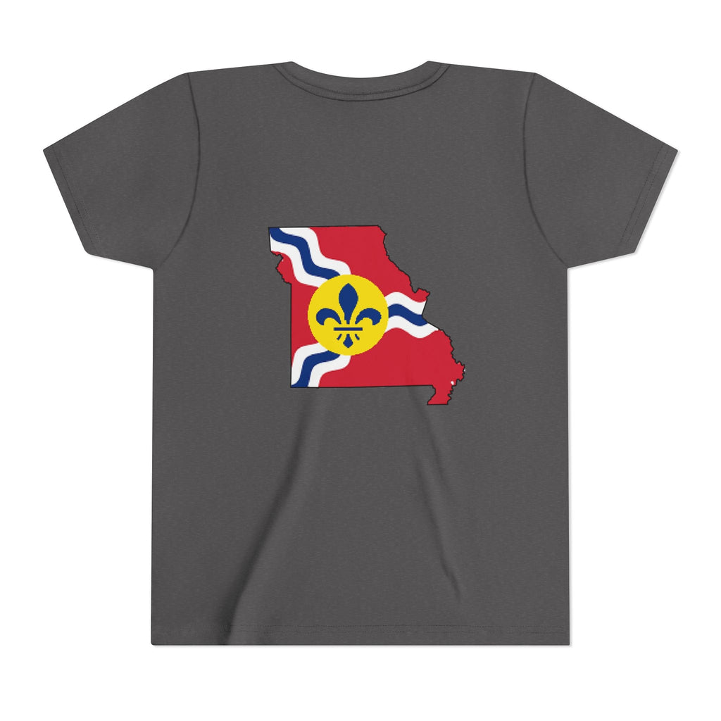 "From the Lou and I'm... Proud" St. Louis Flag Kids Shirt - 314 Originals