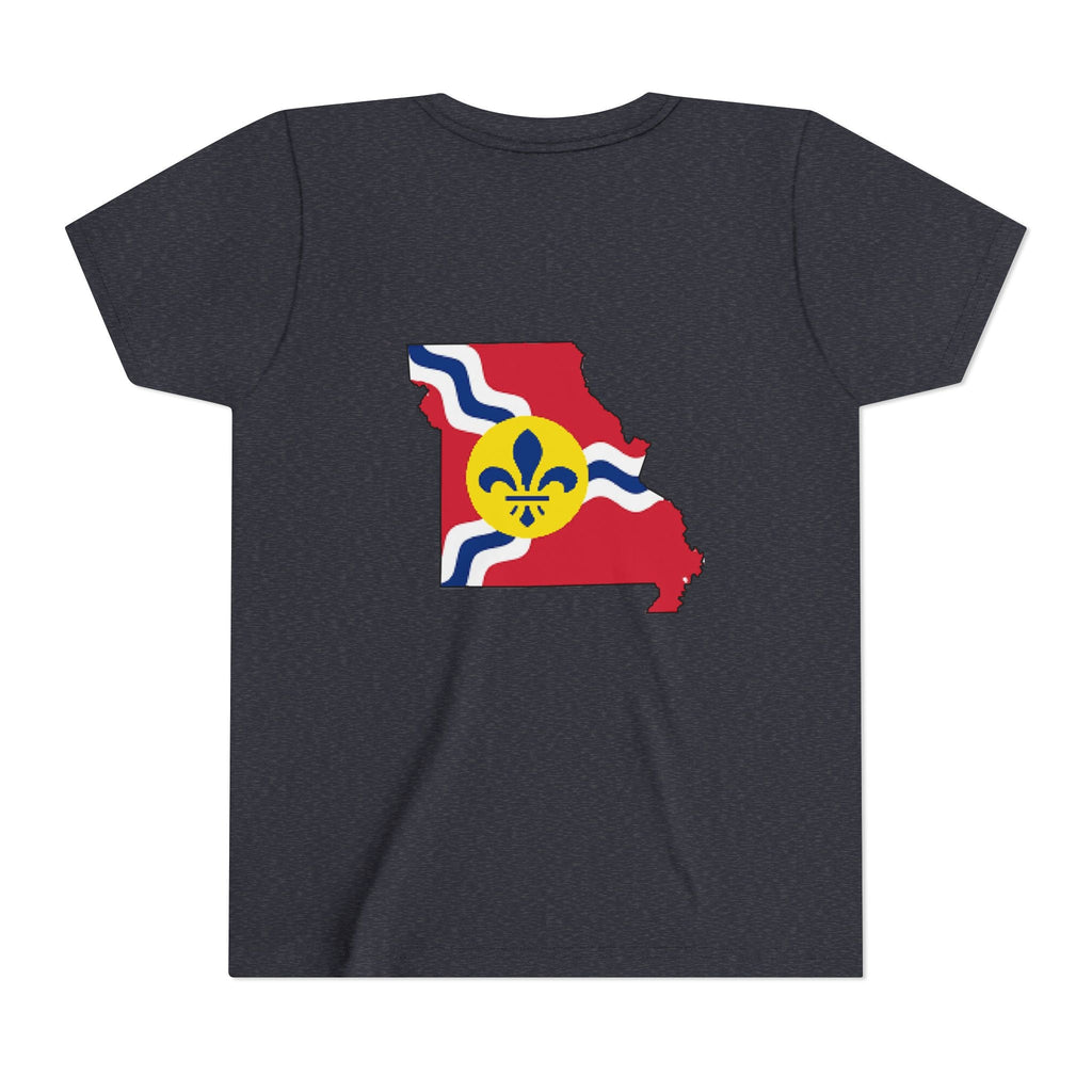 "From the Lou and I'm... Proud" St. Louis Flag Kids Shirt - 314 Originals
