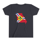 "From the Lou and I'm... Proud" St. Louis Flag Kids Shirt - 314 Originals