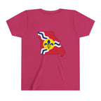 "From the Lou and I'm... Proud" St. Louis Flag Kids Shirt - 314 Originals