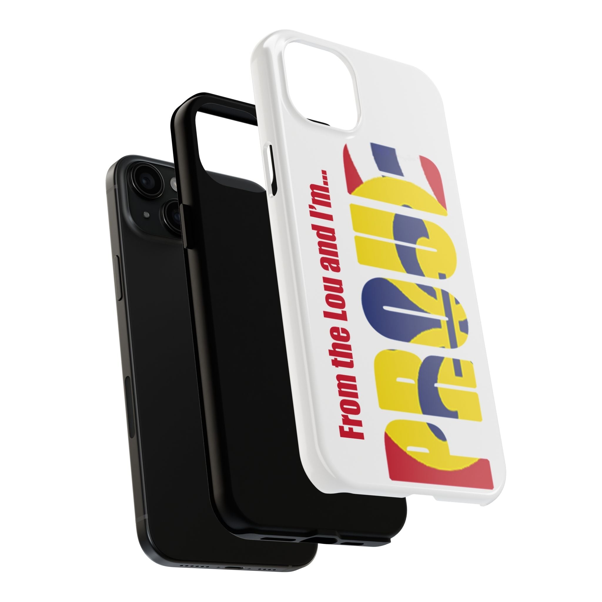 "From the Lou and I'm…" St. Louis Pride Phone Cover Tough Phone Case - 314 Originals