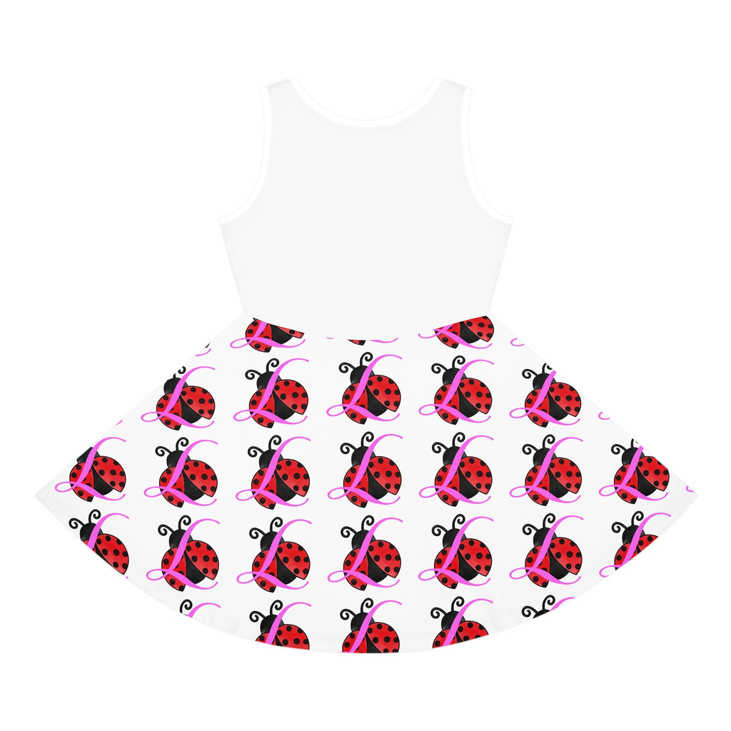 Girls' Ladybug Print Sundress — Cute Sleeveless Summer Dress for Kids - 314 Originals