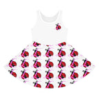 Girls' Ladybug Print Sundress — Cute Sleeveless Summer Dress for Kids - 314 Originals
