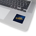 Gold Script 314 Originals Kiss-Cut Sticker — Retro Luxe Logo Sticker for Laptops & Gear - 314 Originals