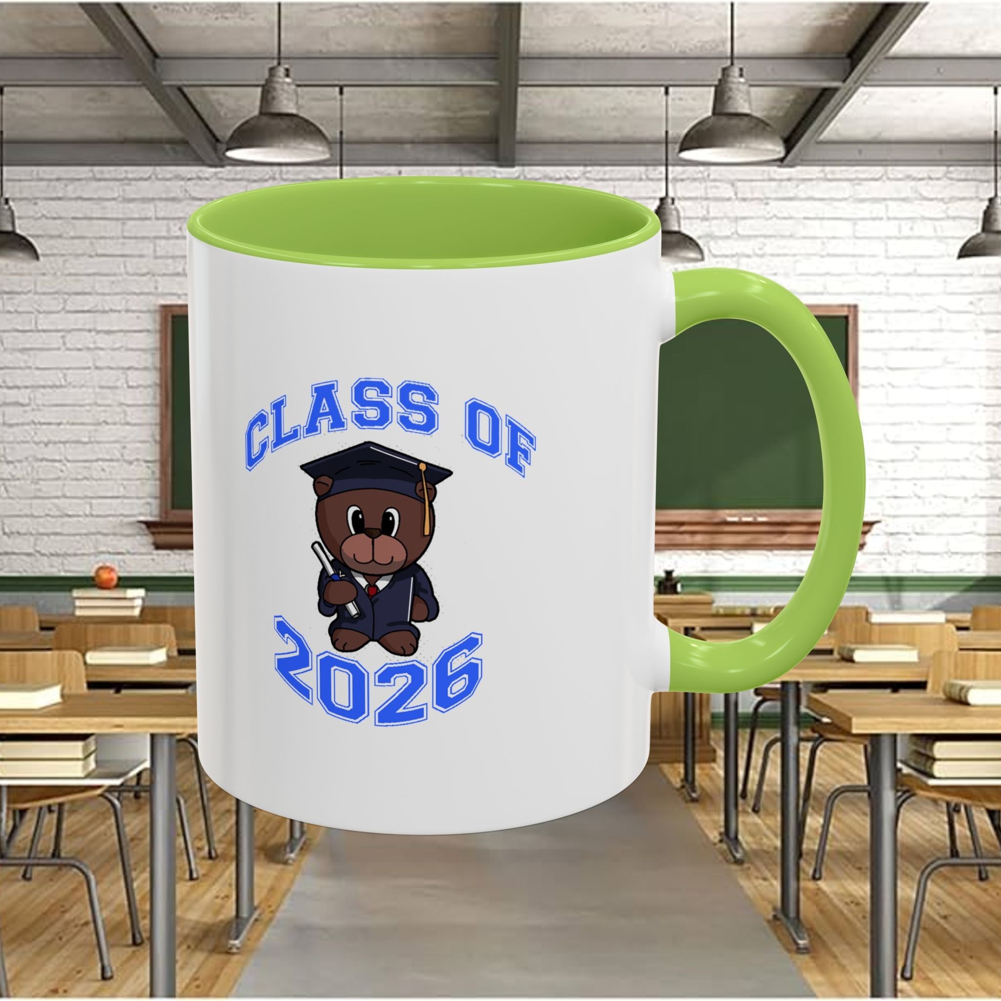Graduation 2026 Accent Coffee Mug — Class of 2026 Grad Gift - 314 Originals