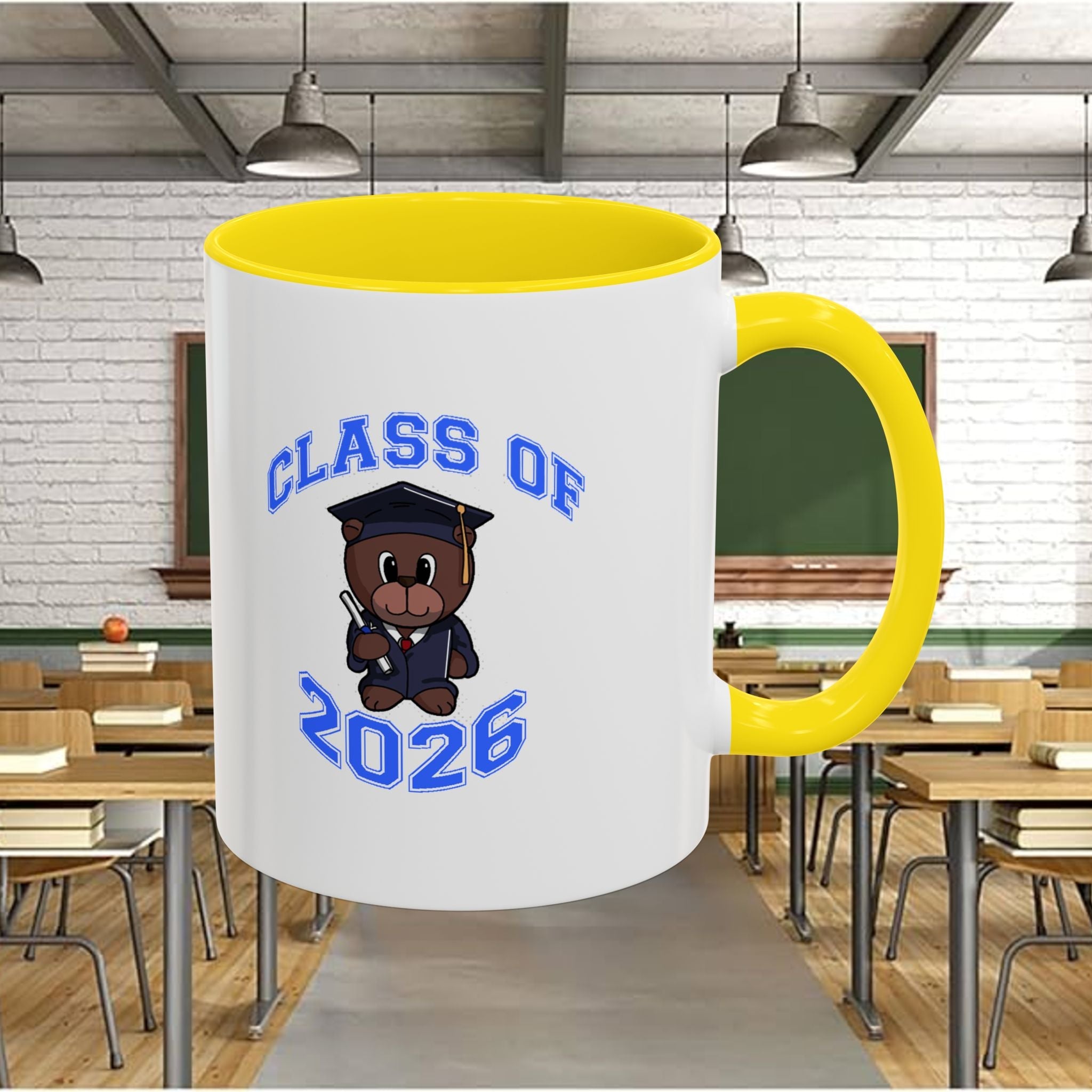 Graduation 2026 Accent Coffee Mug — Class of 2026 Grad Gift - 314 Originals