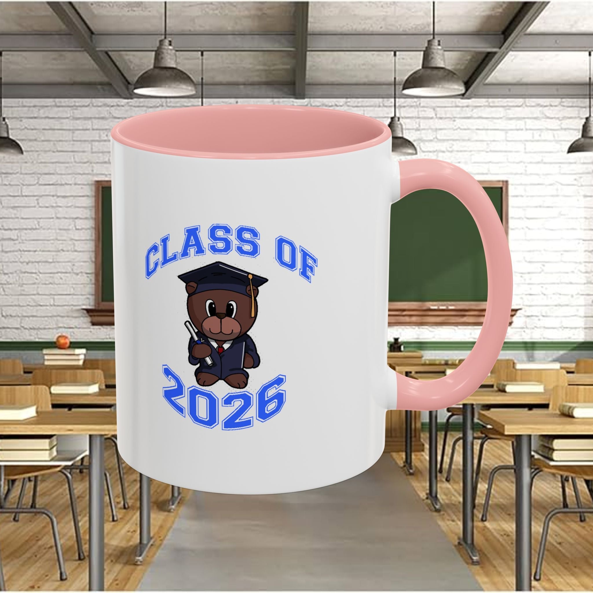 Graduation 2026 Accent Coffee Mug — Class of 2026 Grad Gift - 314 Originals