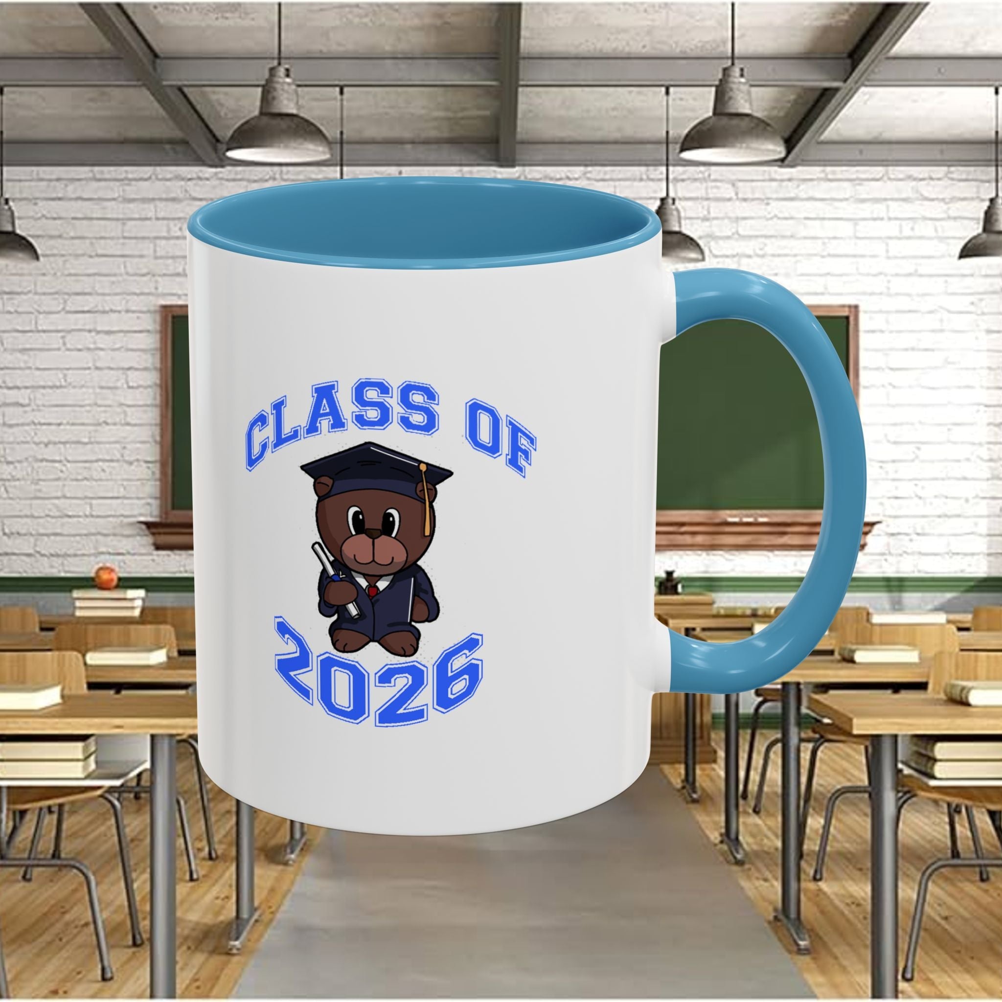 Graduation 2026 Accent Coffee Mug — Class of 2026 Grad Gift - 314 Originals