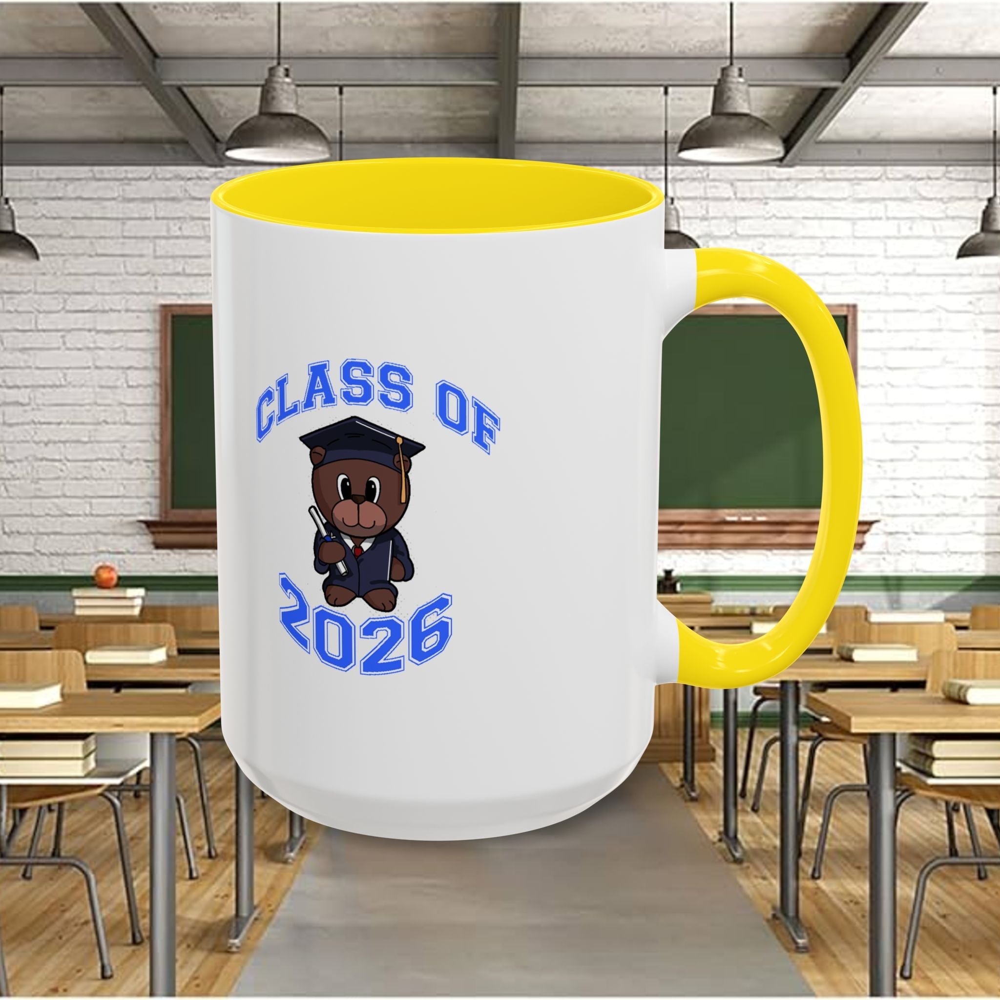 Graduation 2026 Accent Coffee Mug — Class of 2026 Grad Gift - 314 Originals