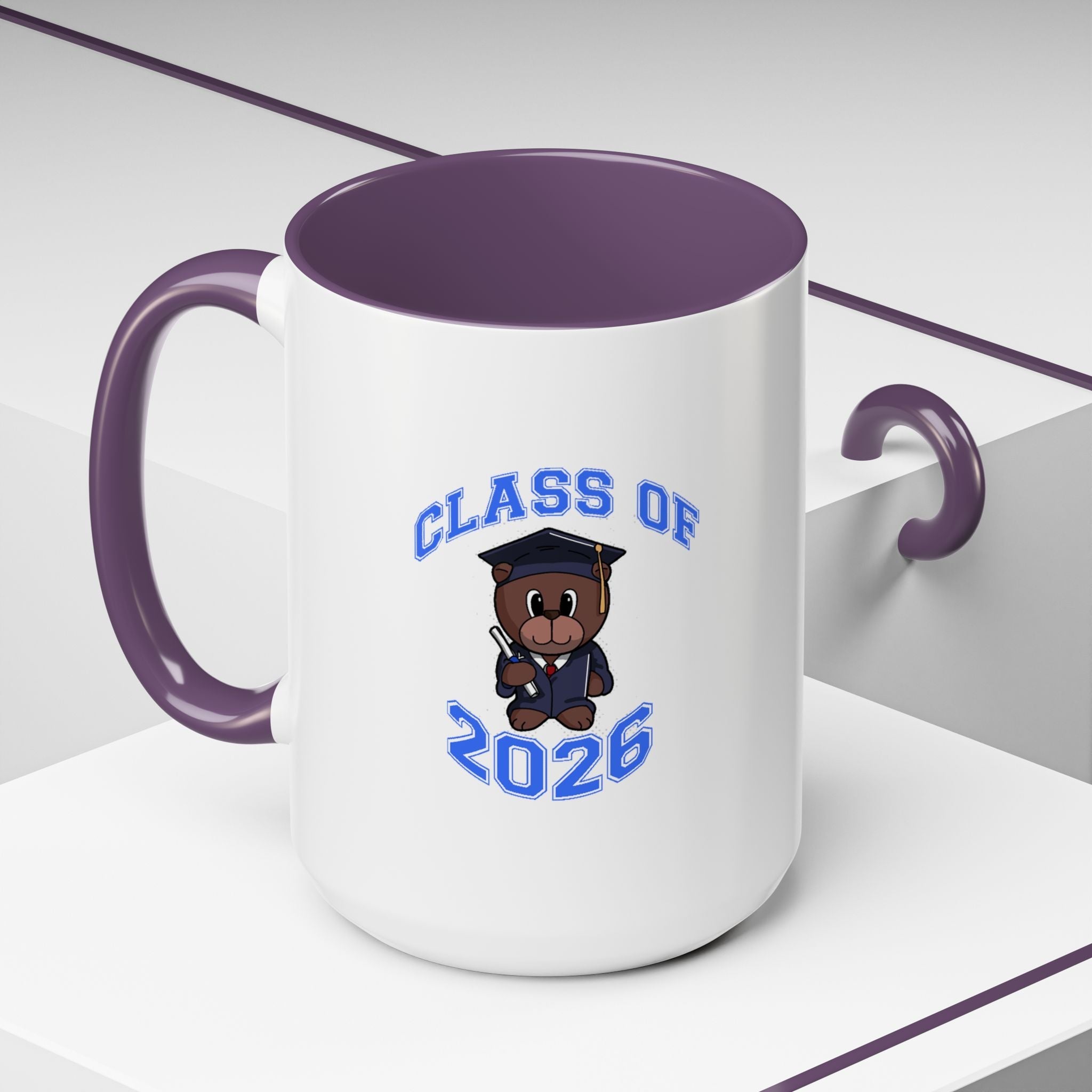 Graduation 2026 Accent Coffee Mug — Class of 2026 Grad Gift - 314 Originals