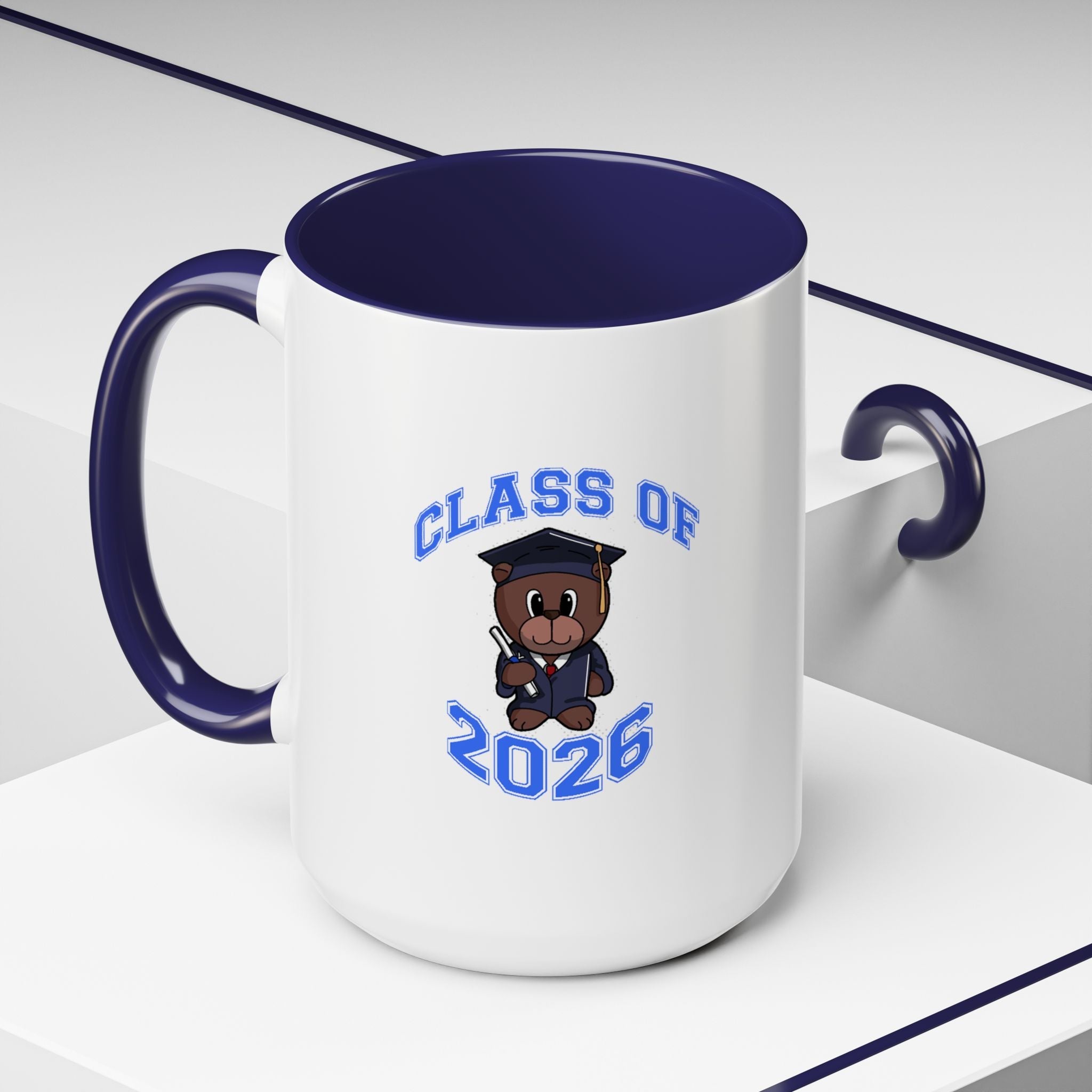 Graduation 2026 Accent Coffee Mug — Class of 2026 Grad Gift - 314 Originals