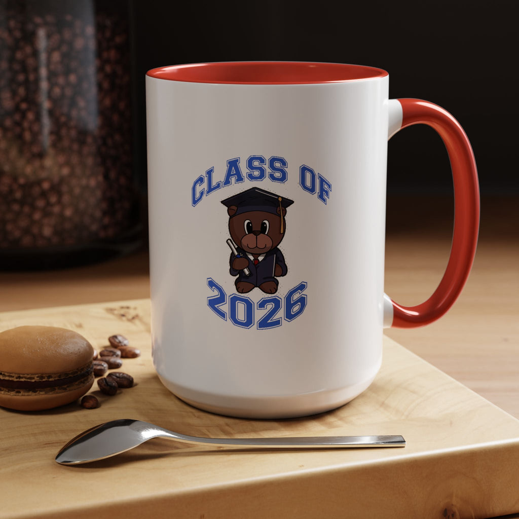 Graduation 2026 Accent Coffee Mug — Class of 2026 Grad Gift - 314 Originals